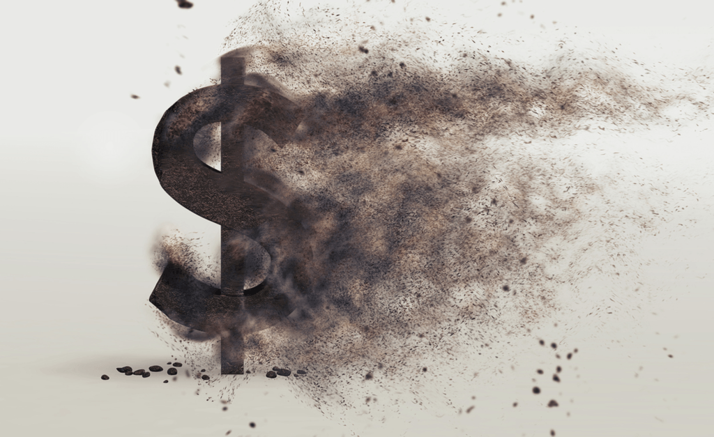 Dollar Sign Disolve
