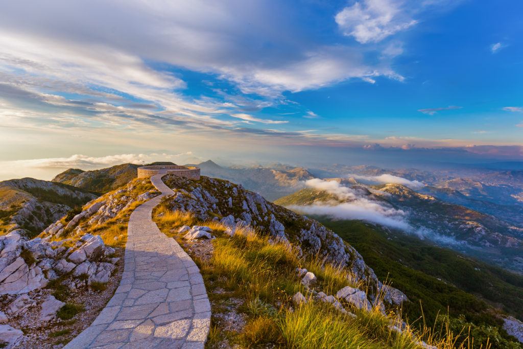 The Path Is Not The Punishment 1 Lovcen Mountains National Park At Sunset Montenegro