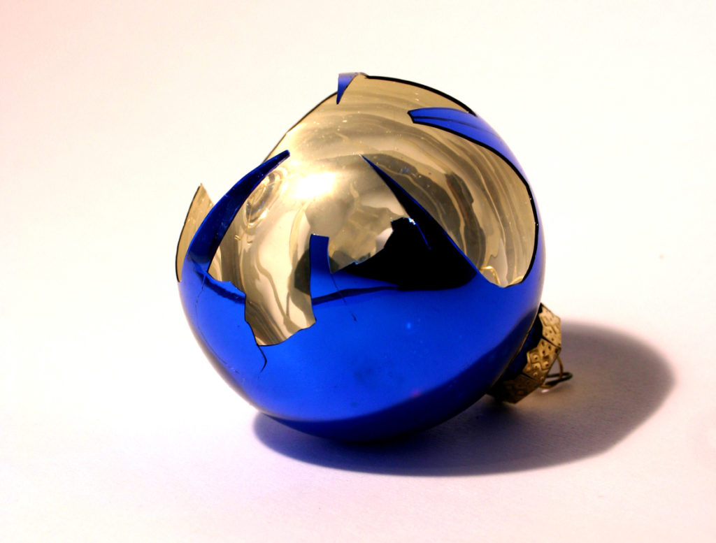 Unwrap Your Zen This Christmas 1 Broken Christmas Ornament